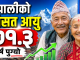 नेपालीको औसत आयु बढेर ७१.३ वर्ष पुग्यो